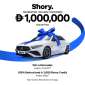 Get insured with Shory for a chance to win big