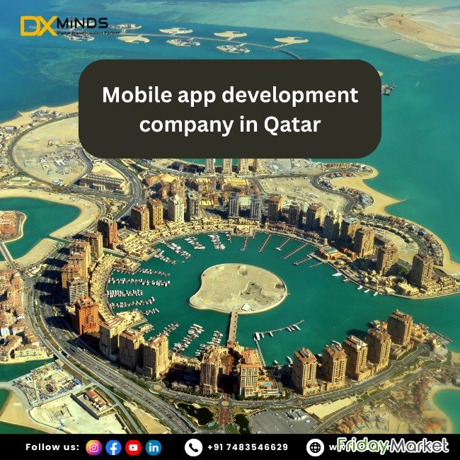 Top Mobile App Development Company In Qatar دبي الإمارات