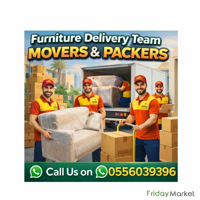 Furniture Delivery Team Movers Packers 0556039396 دبي الإمارات