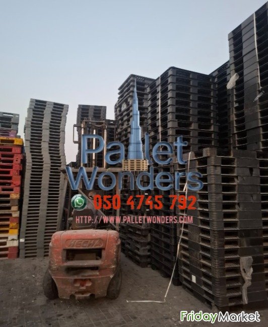 Used Plastic Pallets 0507330544 الفجيرة الإمارات